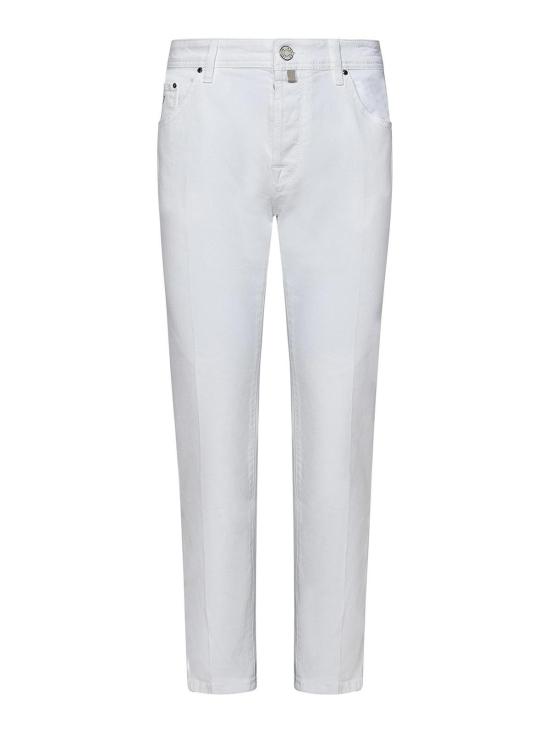  야콥코헨 스트레이트 팬츠 UQE1530S3848750D White