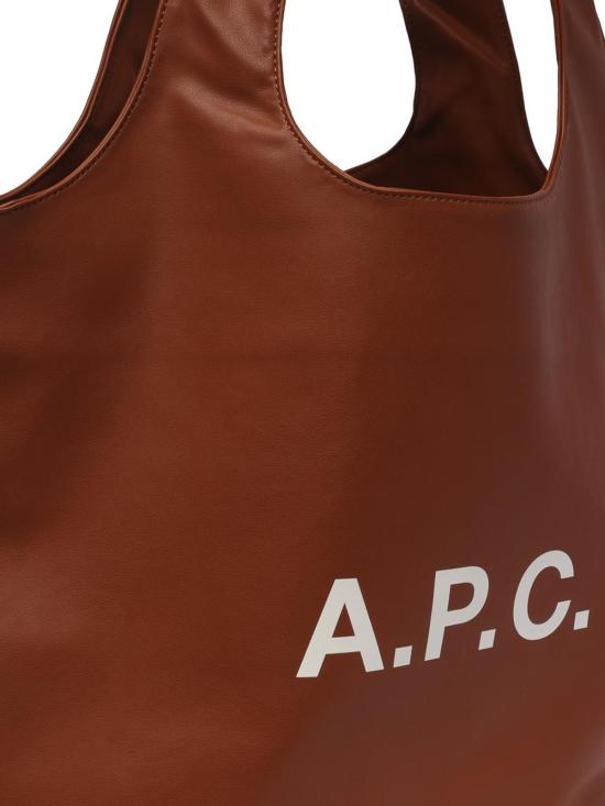 26SS 아페쎄 니논 토트백 PUAATM61565CAD Brown - A.P.C.