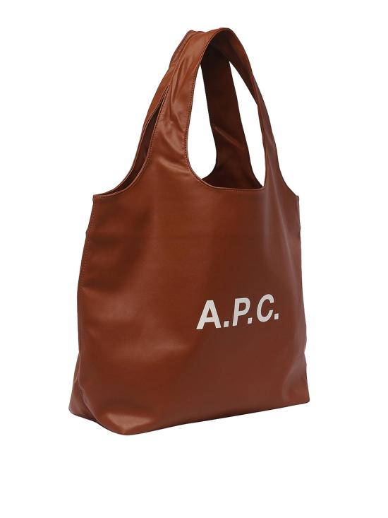 26SS 아페쎄 니논 토트백 PUAATM61565CAD Brown - A.P.C.