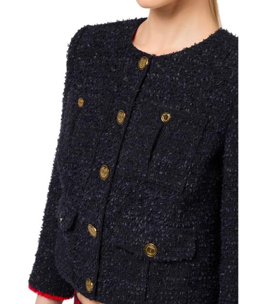 24FW 엘리자베타프랜치 자켓 GI10847E2 CX6 40 Black - ELISABETTA FRANCHI