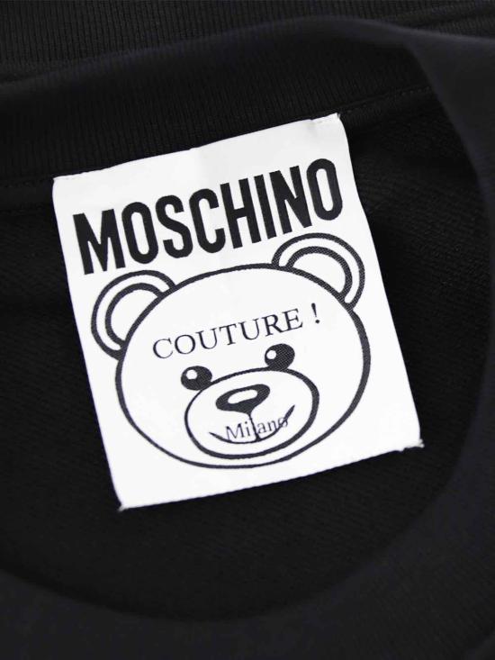 24FW 모스키노 스웨터 74SB4BF8ZS792414 Black - MOSCHINO
