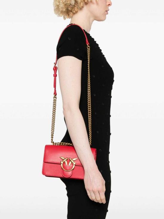 25SS 핑코 숄더백 100074A0F1R30Q Red - PINKO