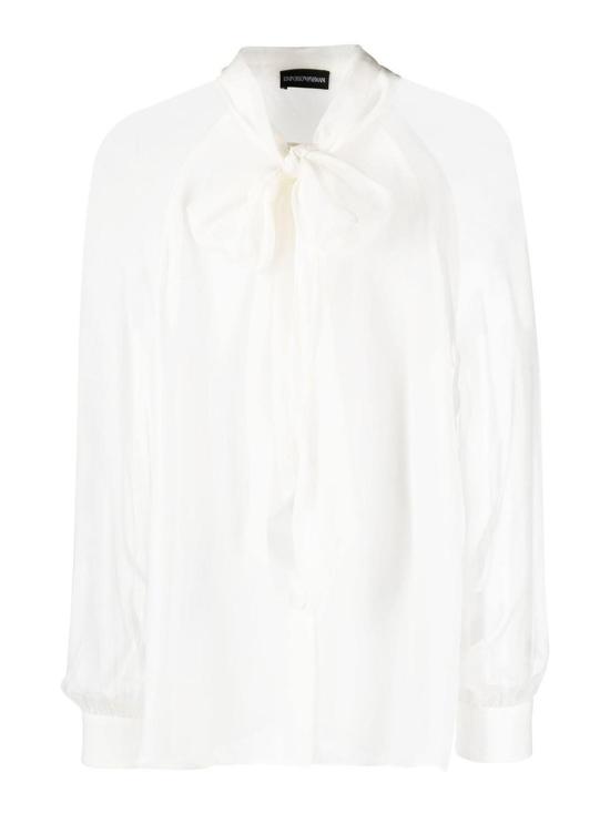  엠포리오 아르마니 블라우스 H3NC15C2306101 White