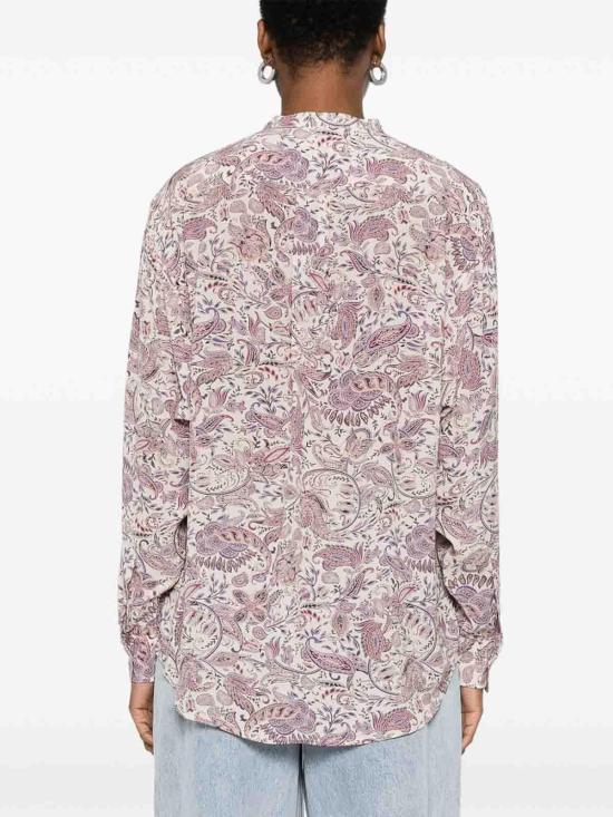  이자벨마랑에뚜왈 블라우스 CH0080FAC1J02EECPE Beige - ISABEL MARANT ETOILE