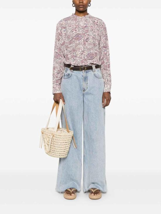  이자벨마랑에뚜왈 블라우스 CH0080FAC1J02EECPE Beige - ISABEL MARANT ETOILE