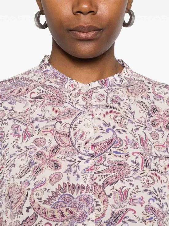  이자벨마랑에뚜왈 블라우스 CH0080FAC1J02EECPE Beige - ISABEL MARANT ETOILE