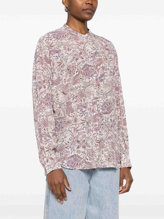  이자벨마랑에뚜왈 블라우스 CH0080FAC1J02EECPE Beige - ISABEL MARANT ETOILE