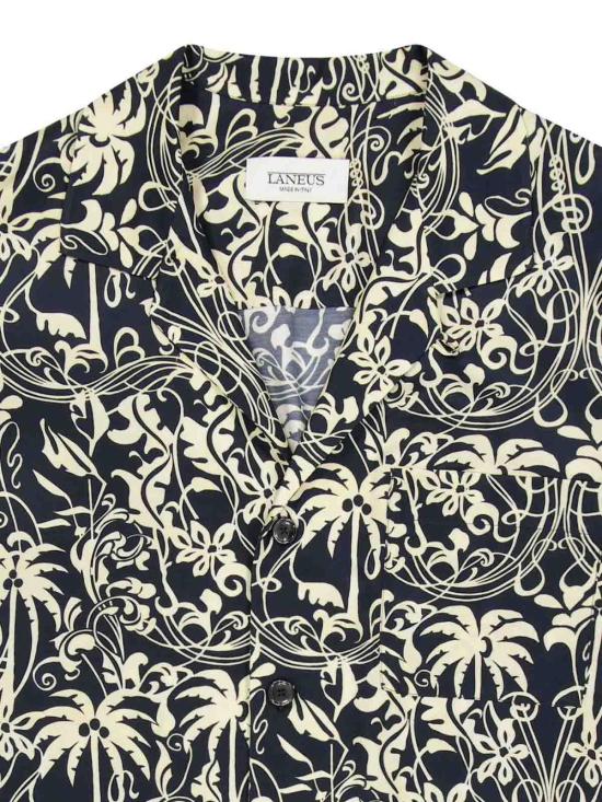 26SS 라니우스 반팔 셔츠 S5LAUASI027110 Black - LANEUS