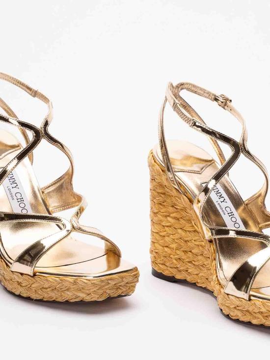 26SS 지미추 샌들 AYLA110CUHGOLD Gold - JIMMY CHOO