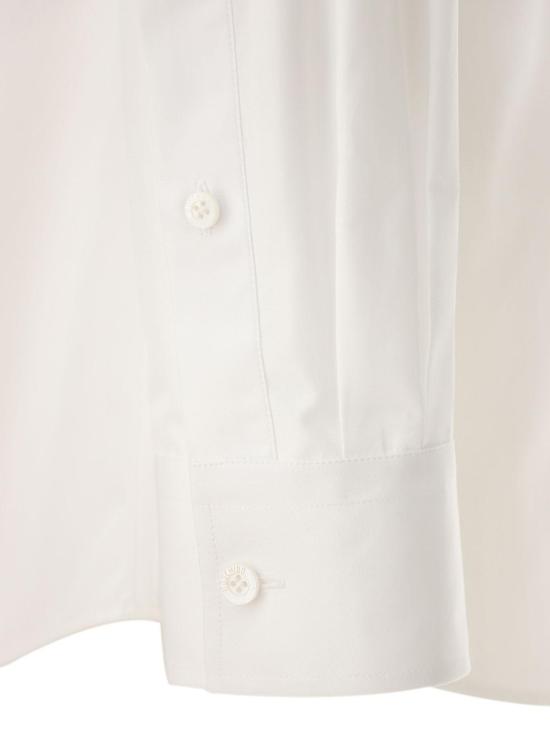 24FW 모스키노 긴팔 셔츠 22502351001 White - MOSCHINO