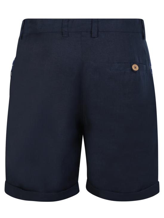 25SS 페닌슐라 숏팬츠 BERMUDA LINO STROMBOLI Blue - PENINSULA