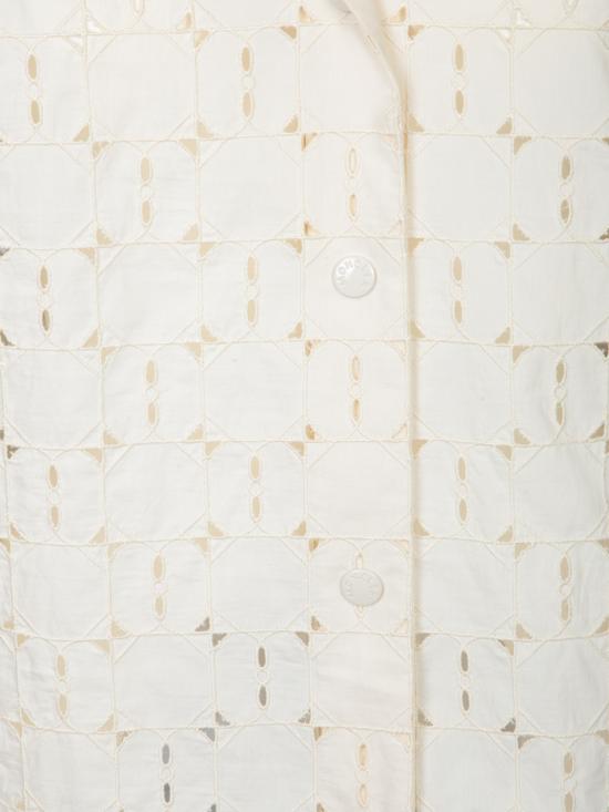 25SS 몽클레어 셔츠 2F00012 598IP 034 White - MONCLER