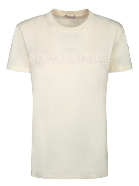 25SS 몽클레어 반팔 티셔츠 8C00044 89AUO 034 White