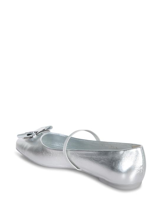 26SS 살바토레 페라가모 플랫 슈즈 769030 01H345 009 Metallic - SALVATORE FERRAGAMO