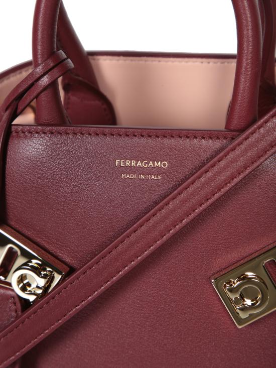 25SS 살바토레 페라가모 토트백 784118 215975 027 Bordeaux - SALVATORE FERRAGAMO