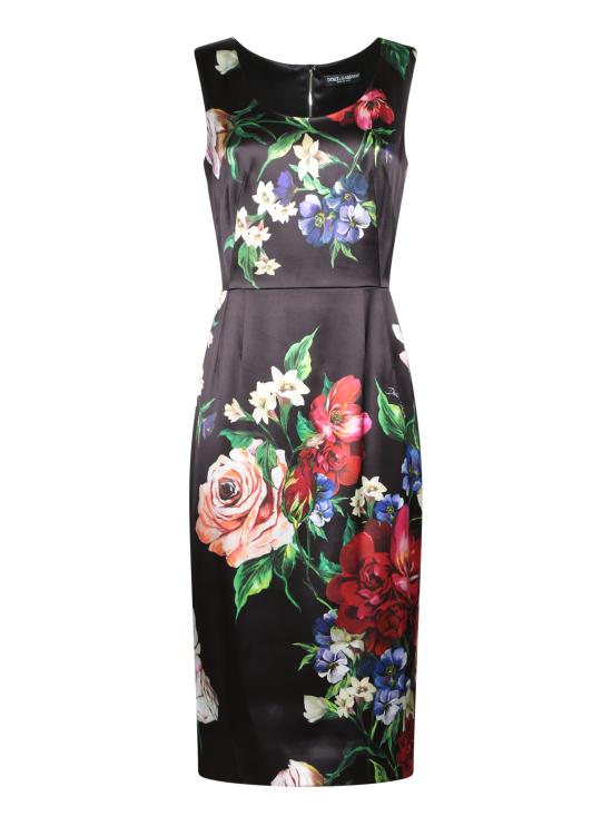 25SS 돌체앤가바나 미디 원피스 F6ZJ6T FSIB5 HN5PR Black