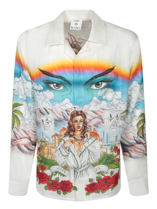 25SS 카사블랑카 긴팔 셔츠 UMS25SH006 04 Multi