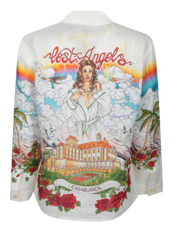 25SS 카사블랑카 긴팔 셔츠 UMS25SH006 04 Multi - CASABLANCA