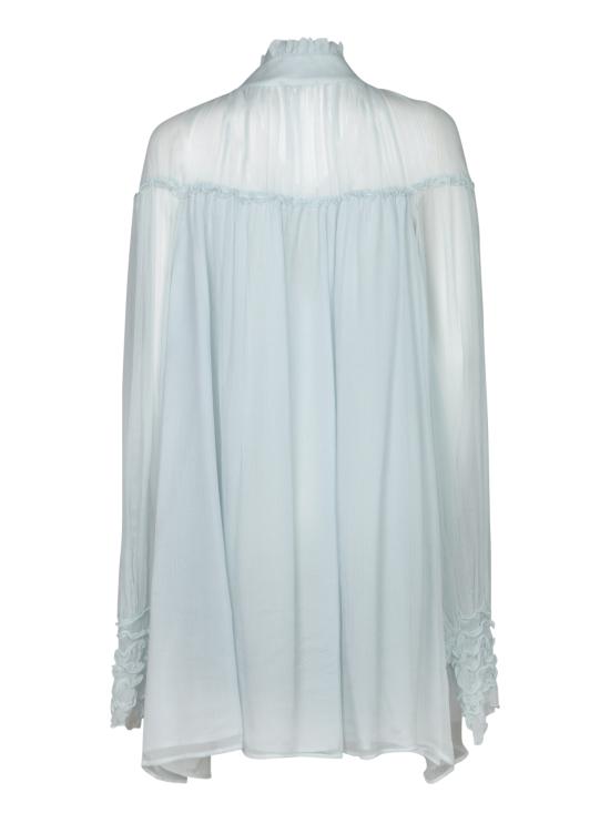 25SS 아멘쿠튀르 탑 AMS25214 077 Blue - AMEN COUTURE