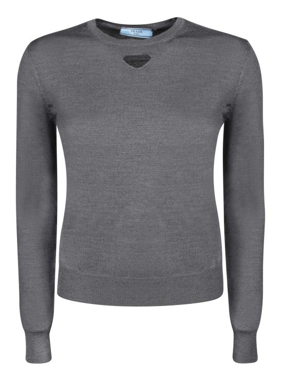 25SS 프라다 스웨터 P24Q2O 165P F0031 Grey