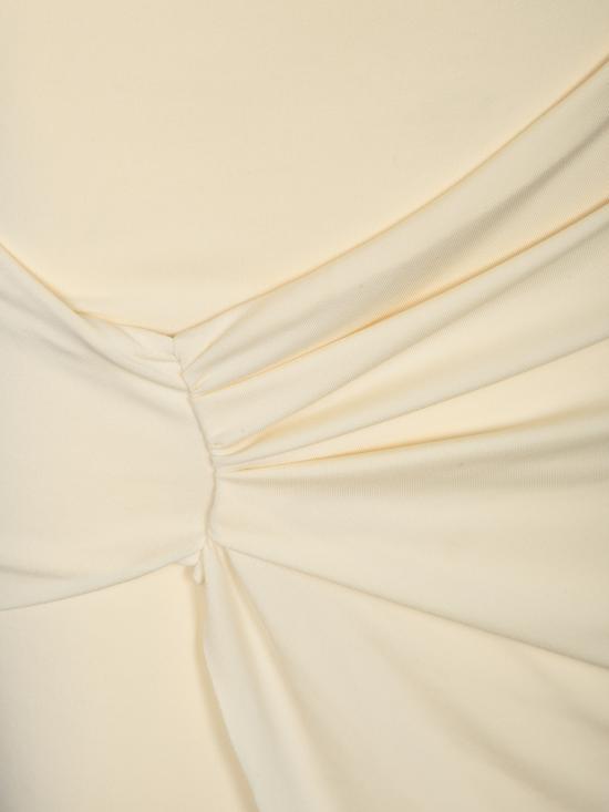 25SS 아멘쿠튀르 롱 원피스 ACS25508 022 Yellow - AMEN COUTURE