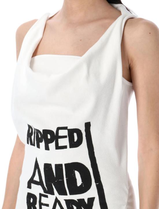 25SS 비비안웨스트우드 미디 원피스 25P1601004QJ009C A401 WHITE - VIVIENNE WESTWOOD