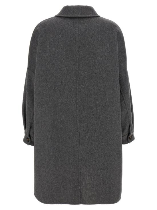 25SS 브루넬로 쿠치넬리 아우터 MD5039665C028 GRAY - BRUNELLO CUCINELLI