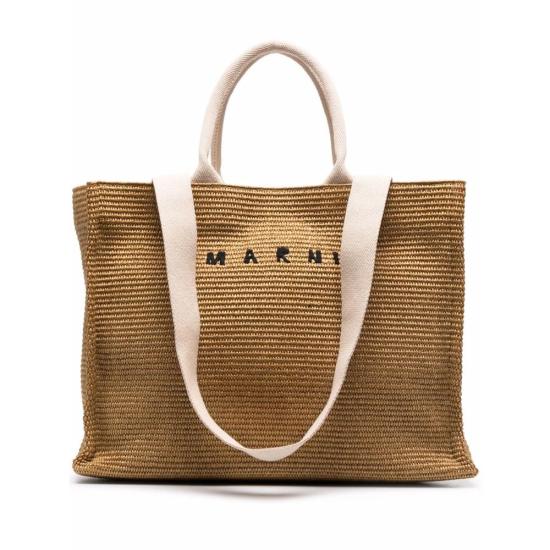 25SS 마르니 토트백 P3860 SHMP0078U0 Z0R42 BROWN