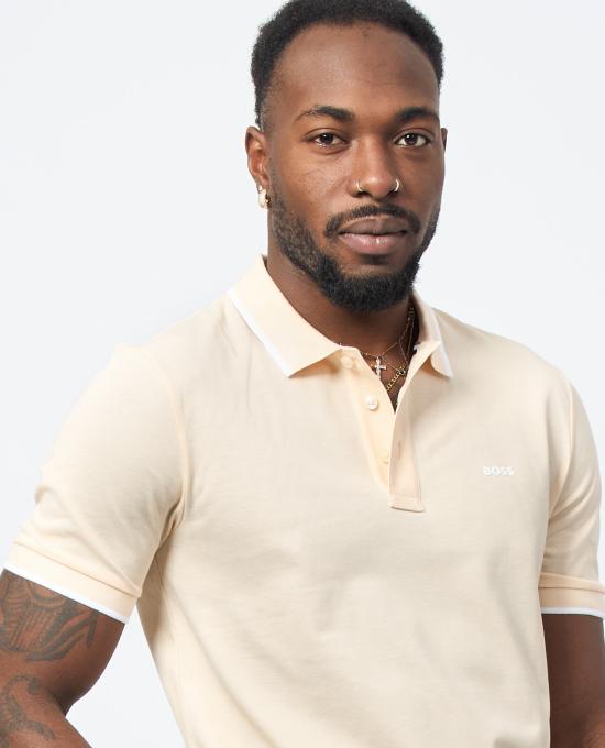 25SS 보스 폴로 티셔츠 50494697 10241531 01 849 Open orange - BOSS