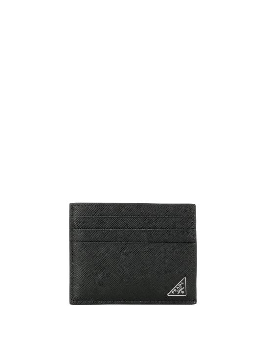 25SS 프라다 사피아노 레더 카드 홀더 2MC223QHHF0002 Black