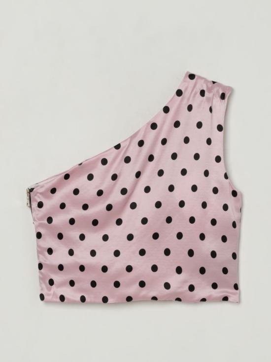 25FW [키즈] 발망 탑 BW5A52S0196 511NE Pink - BALMAIN