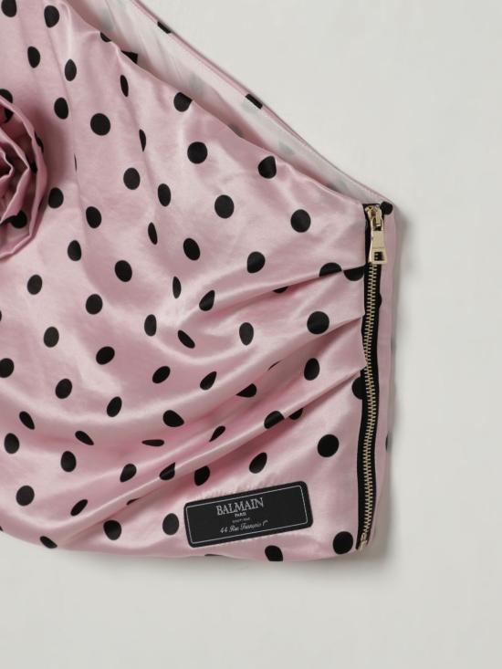 25FW [키즈] 발망 탑 BW5A52S0196 511NE Pink - BALMAIN