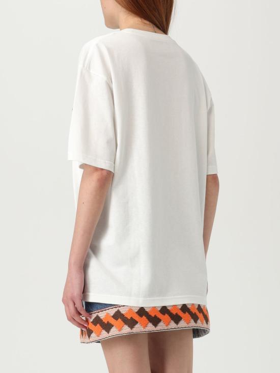 25FW 발렌티노 가라바니 반팔 티셔츠 6B3MG24Q95W A03 Ivory - VALENTINO GARAVANI