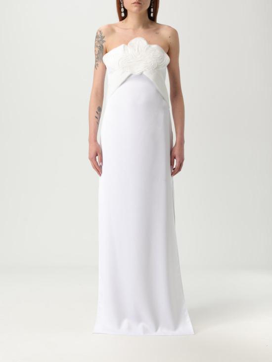 25SS 제니 롱 원피스 78AAO440N0071 003 White