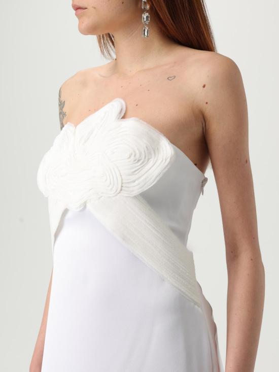 25SS 제니 롱 원피스 78AAO440N0071 003 White - GENNY