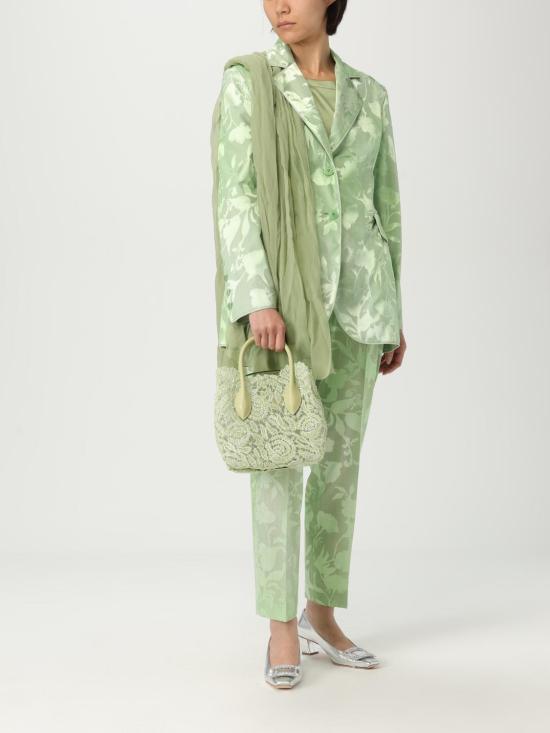 25SS 에르마노 설비노 팬츠 D466P700YSH S4665 Green - ERMANNO SCERVINO