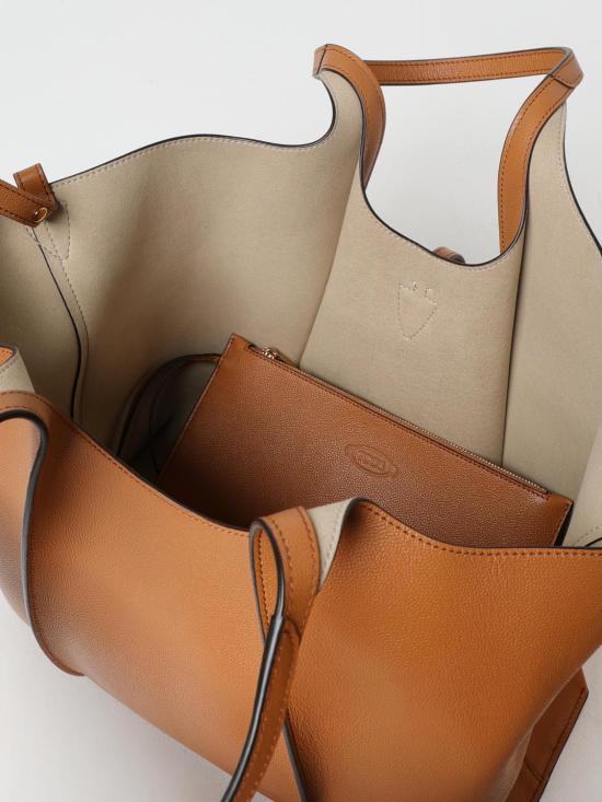 25FW 토즈 T 타임리스 미니 쇼핑백 XBWTSBA0300Q8E S410 Leather - TODS