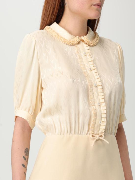 25FW 발렌티노 가라바니 숏 원피스 6B0VADJ11CF ET5 Pink - VALENTINO GARAVANI