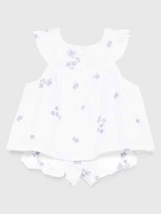 25SS [키즈] 타티네쇼콜라 오버롤 CA37031 01 White - TARTINE ET CHOCOLAT