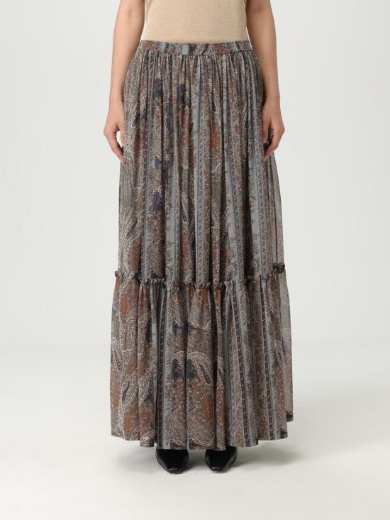 25FW 생로랑 스커트 823141Y3K58 8490 Multicolor