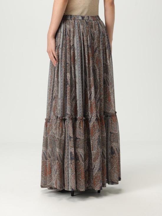 25FW 생로랑 스커트 823141Y3K58 8490 Multicolor - SAINT LAURENT