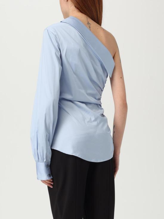 25SS 칼라거펠트 블라우스 A2W11005 1KZ Gnawed Blue - KARL LAGERFELD