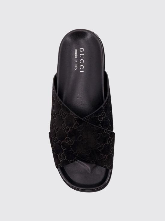 25SS 구찌 샌들 834940AADUO 1000 Black - GUCCI