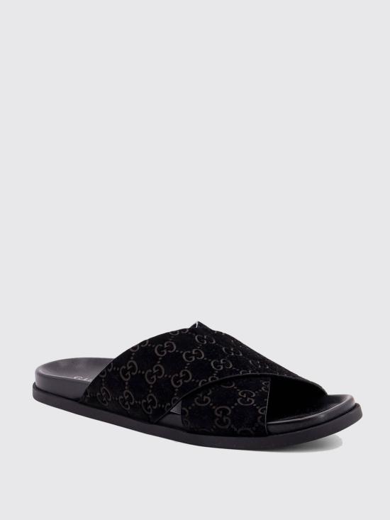 25SS 구찌 샌들 834940AADUO 1000 Black - GUCCI