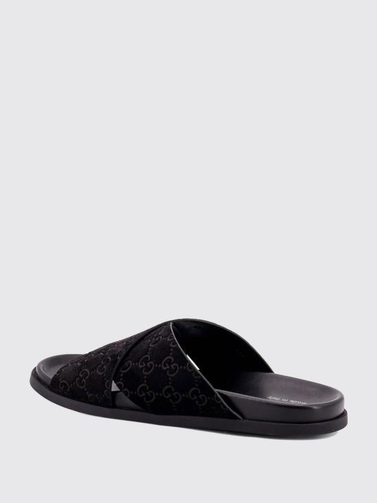 25SS 구찌 샌들 834940AADUO 1000 Black - GUCCI