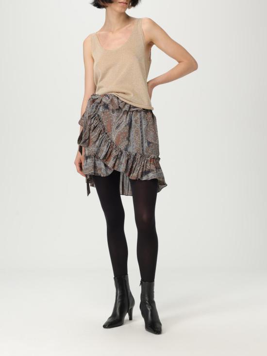 25FW 생로랑 스커트 823750Y3K58 8490 Multicolor - SAINT LAURENT