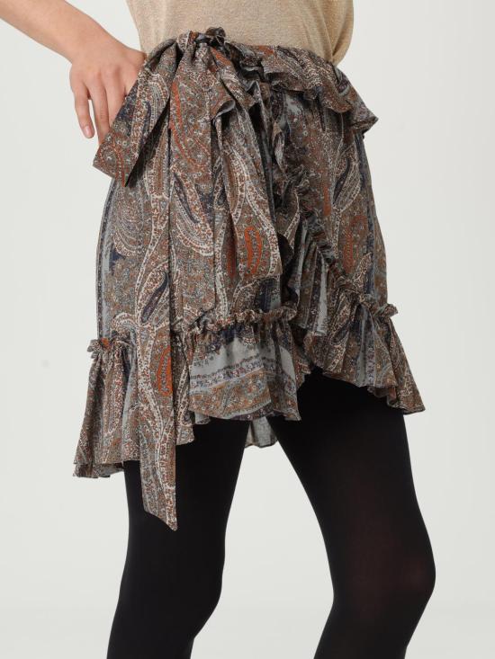 25FW 생로랑 스커트 823750Y3K58 8490 Multicolor - SAINT LAURENT