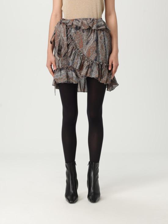 25FW 생로랑 스커트 823750Y3K58 8490 Multicolor