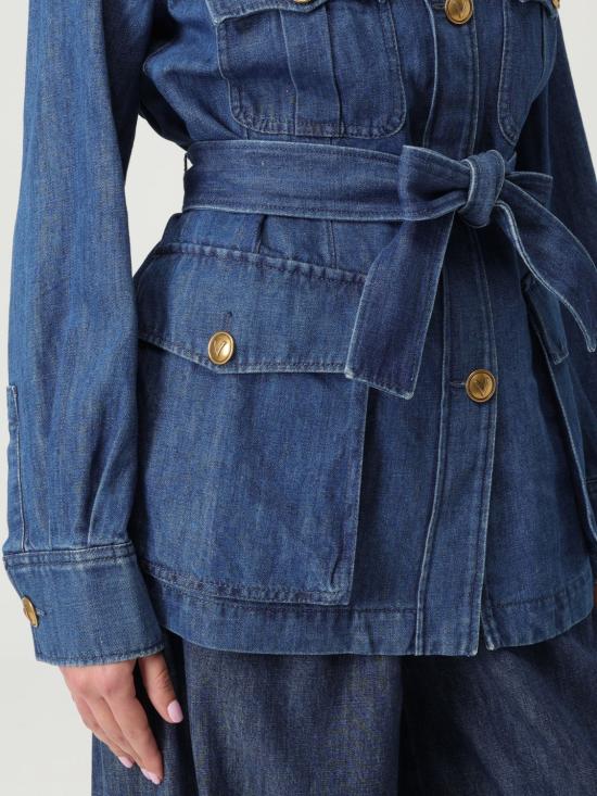 25FW 발렌티노 가라바니 블라우스 6B3DC03J94C 558 Blue - VALENTINO GARAVANI