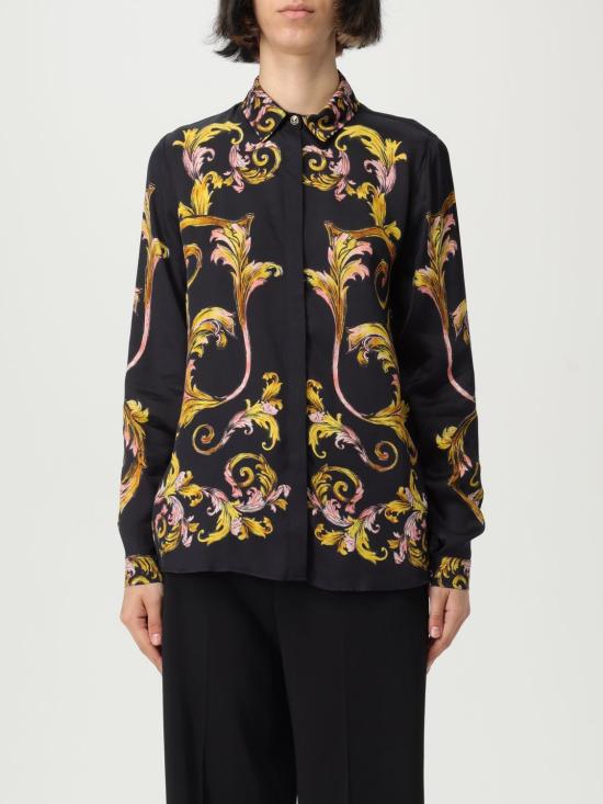 25FW 베르사체 블라우스 78HAL2P1NS634 G89 Black